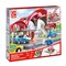 Hape Grand City Station Light & Sound Railway Set with Projector and Recorder, 49 Pieces